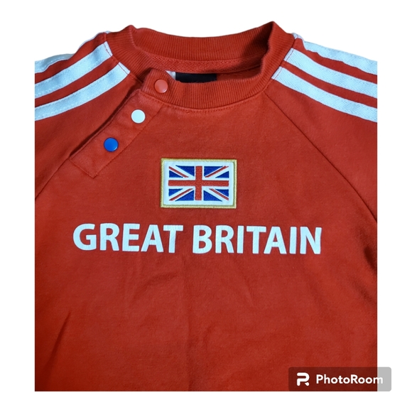 ADIDAS Great Britain Olympic Crewneck Sweater Toddler 24 Months - Picture 3 of 10
